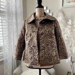 Banana Republic Metallic Blazer Small